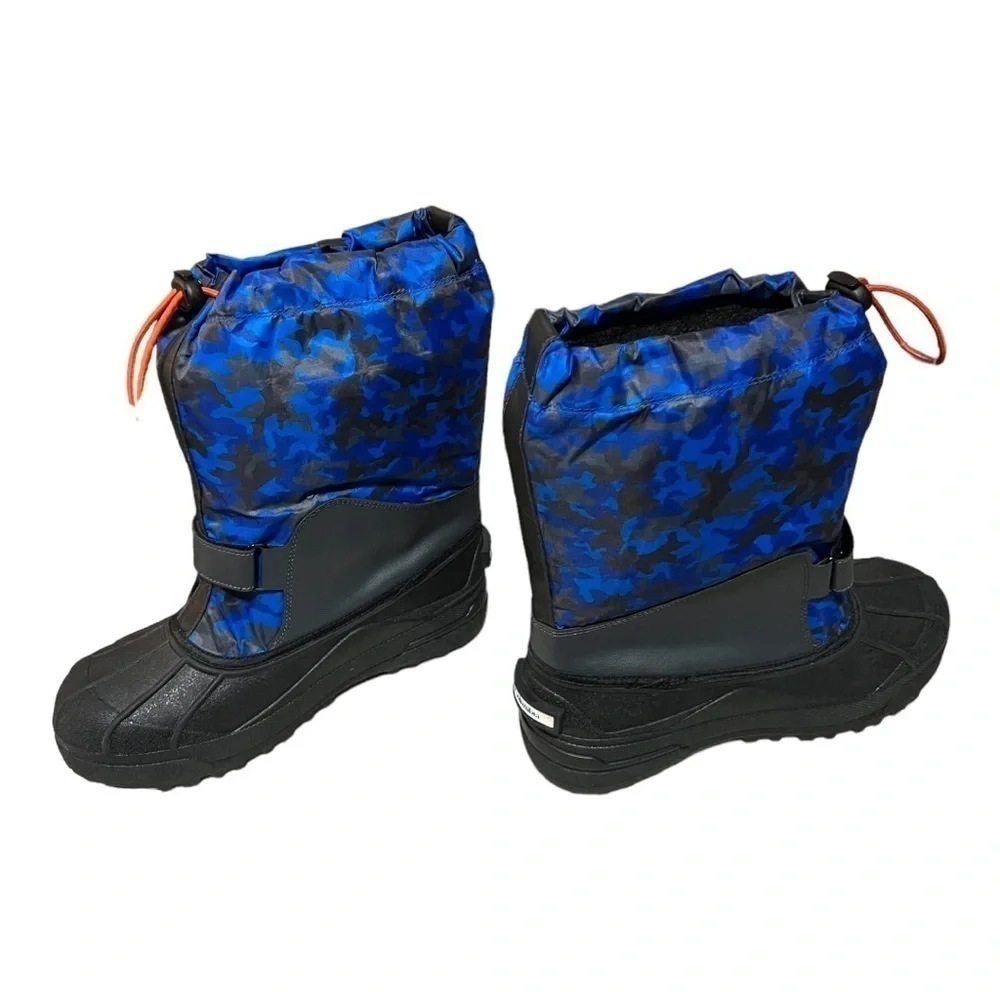 Columbia Kids Powderbug Forty Print Winter Boots Waterproof